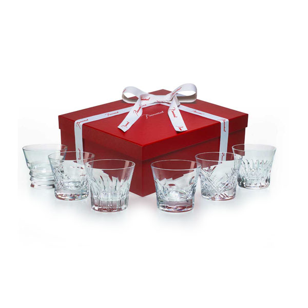 Baccarat 4 Eléments crystal Tumblers Set - SCOPELLITI 1887