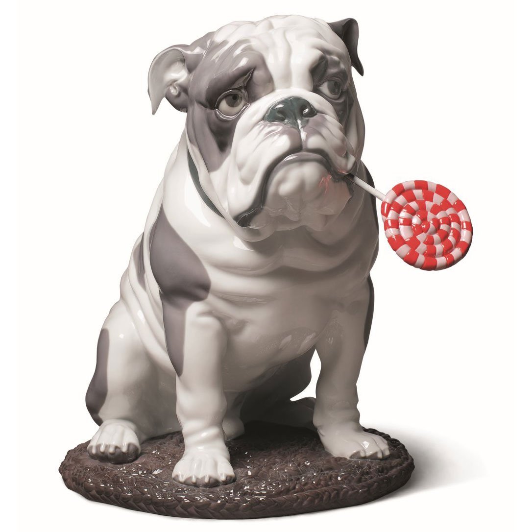 Lladro Bulldog With