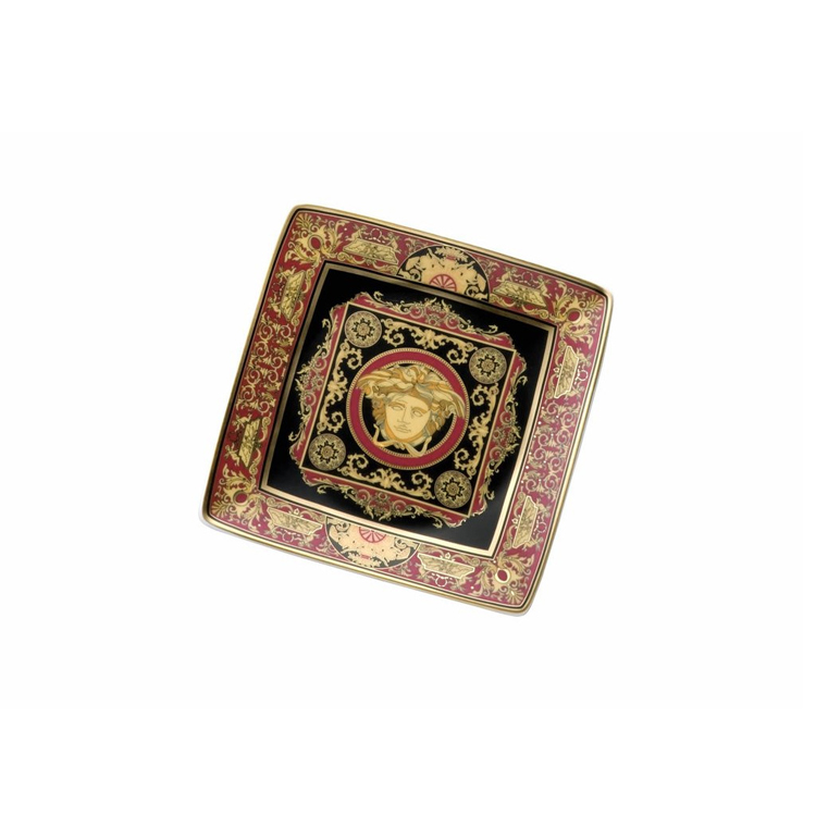 VERSACE  MEDUSA RED 3.25 TRAY BRAND NEW IN BOX 